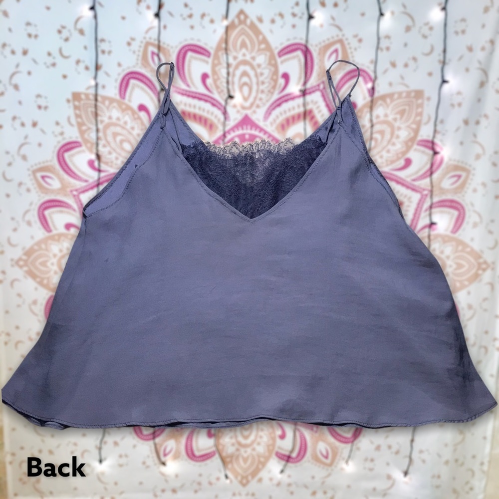 Intimately Free People V-Neck Lace Bandeau Tank - Picture 5 of 10